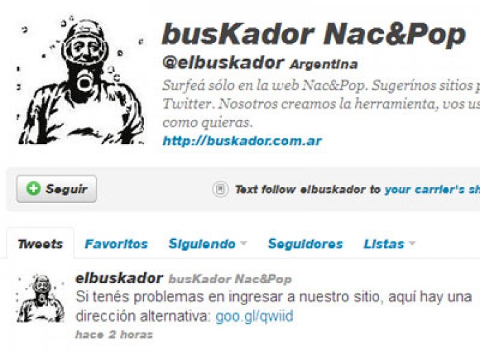 Nace un "Buskador", el buscador del kirchnerismo