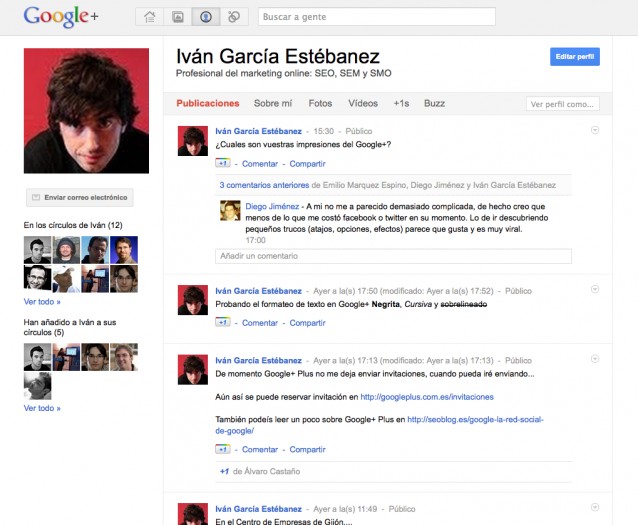 ¿Qué es “Google +”?